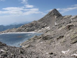 Salendo al Gialin, lago e Moncimour