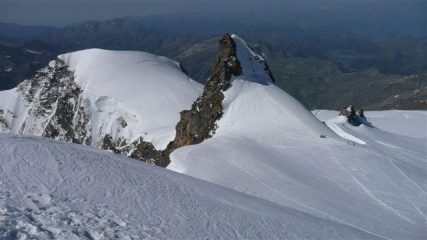 Corno Nero e Piramide Vincent visti dalla Ludwigshohe