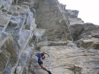 endrius sul diedro del terzo tiro