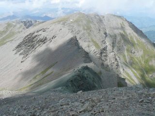 Oltre il passo di Terra Nera.