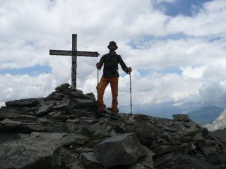 In cima al Terra Nera. 