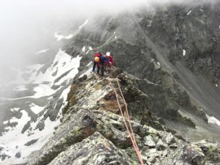 Passaggio esposto sulla Fontanella