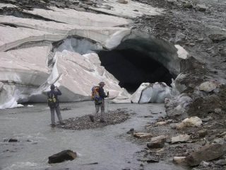 la bocca del ghiacciaio