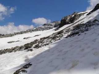Mettiamo piede sul ghiacciaio