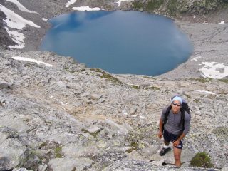 Danilo ed il Lac du Fond d'Ambin
