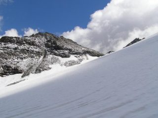 In vista della Punta Ferrand