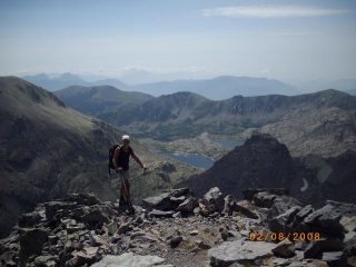 Alberto in cima
