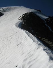 La cresta nevosa finale