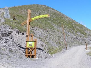 Fine della Strada dell'Assietta
