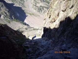 il canalone Sud-Ovest