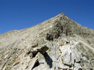 Cima di Tavels dalla Bassa della Lausa