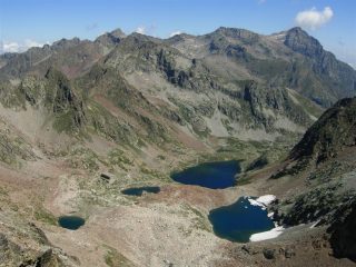 Laghi di Valscura con il Matto ecc