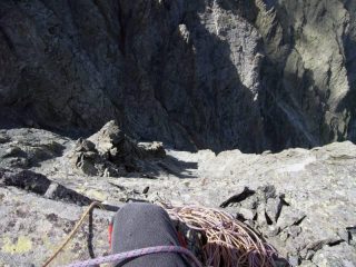 Sul filo di cresta ultimi tiri) 