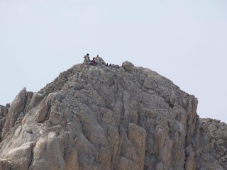 Vetta Occidentale vista dall'Orientale