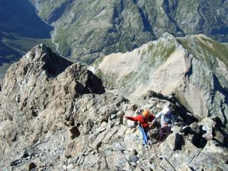 Non ancora in punta, cercano già altri posti dove andare... uff!