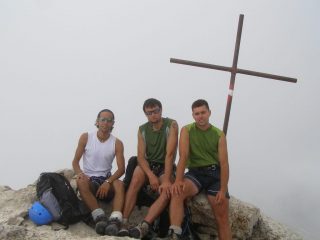 In cima al Corno Piccolo