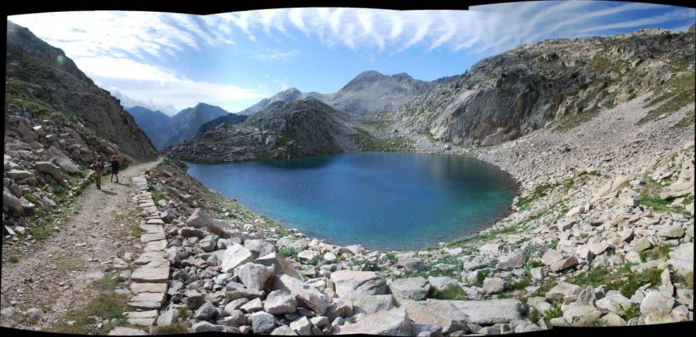 panoramica del lago Di Fremamorta