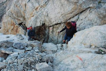 Salendo al Col Brocan