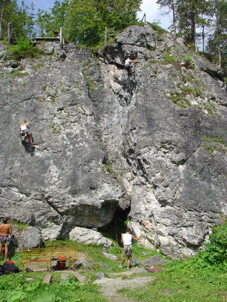 settore centrale della falesia