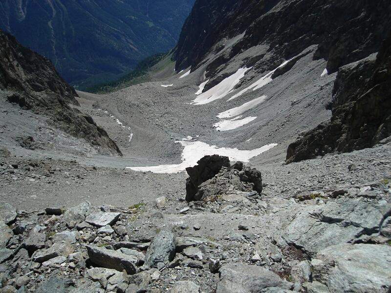 La comba di Faudery dal colle