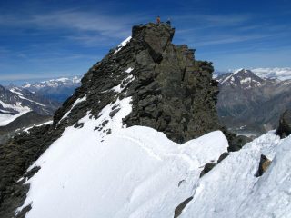 la vetta del Rimpfischorn