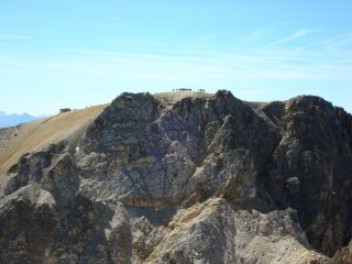 panorama vetta, cavalli sul Thabor