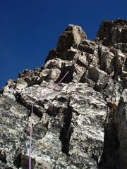 1° tiro percorso alternativo alla via normale