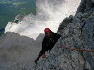 sul quonto tiro prima della forcella
