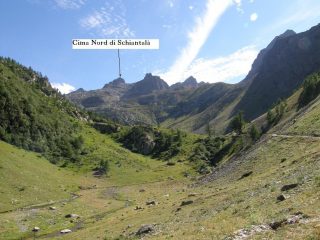 Panorama dal Gias del Piz