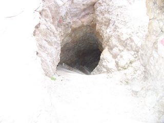 l'imbocco di una galleria