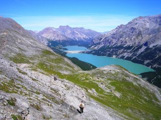 Scendendo dal Monte delle Scale