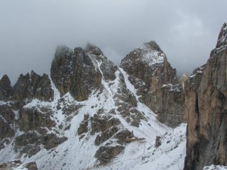 Il Passo Principe, salendo al Passo d'Antermoia