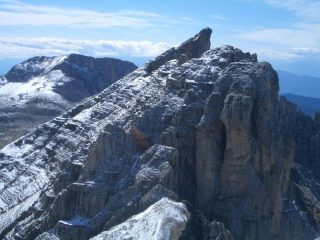 da vetta Schenòn:il Cimon del Latemar