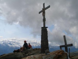 Sulla cima della Chaligne
