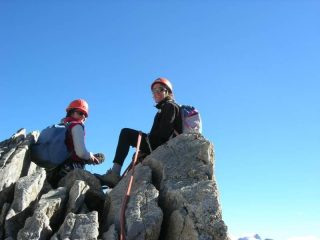 riunificazione in cima..foto m.conti