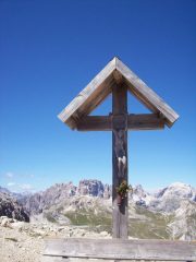 Il crocefisso poco prima del rifugio