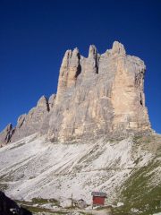 La Cima Piccola nei pressi del rif. Lavaredo