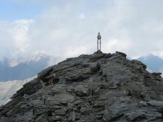 la vetta con la croce