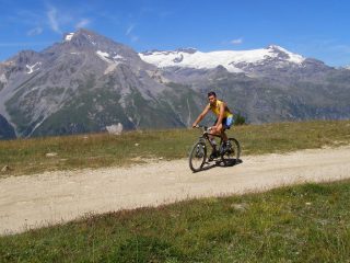 Si pedala in un ambiente meraviglioso