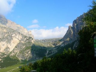 Il vallone di salita