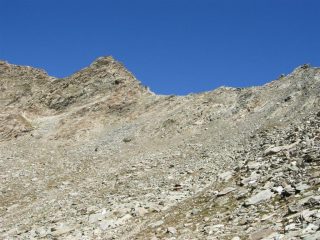 Arrivando al Colle del Lupo