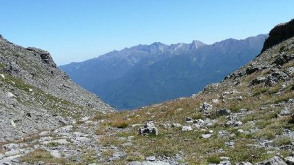 Dal col Clapier verso l'Orsiera