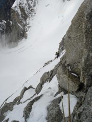 sui pendii di misto del grand pilier