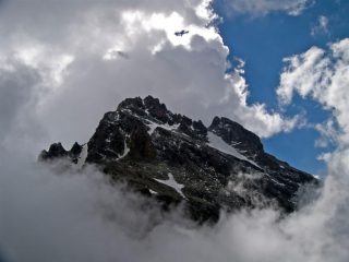 Monviso visto dalla parete