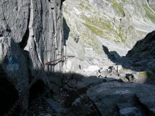 Discesa verso il vallone di Trubinasca