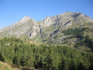 Il Mont Glacier con il suo versante sud