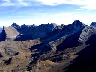 ke vista dal Faraut: dal Pelvo alla Markisa