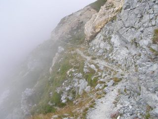 Alcuni passaggi un po' esposti