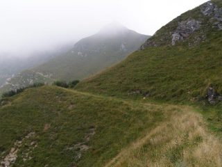 L'inizio della vecchia strada militare