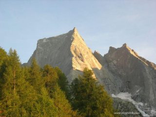 il Badile al tramonto f. marco conti